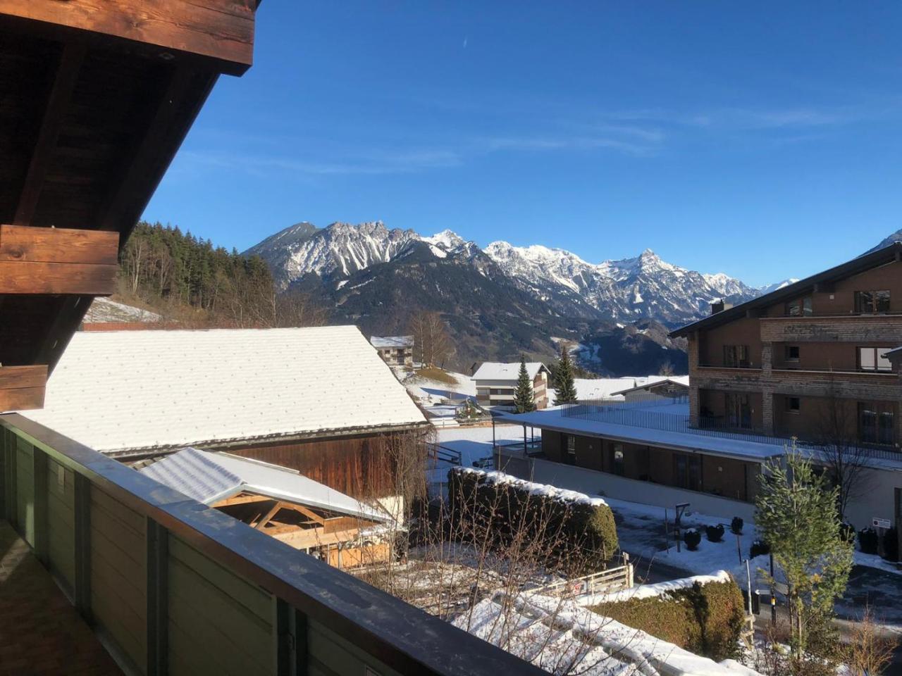 Hotel Garni Brigitte Bürserberg Buitenkant foto